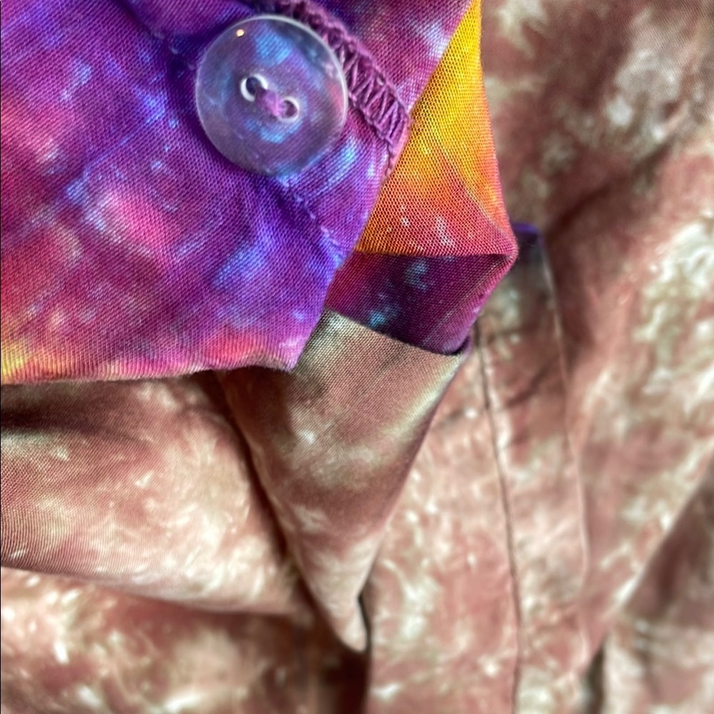 Dharma Trading Co. Tie-Dye V-Neck Tunic Size M - Picture 7 of 7